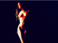 painting nude standing