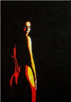 painting nude standing