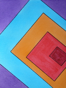 watercolour abstract