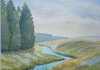 watercolour painting